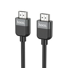 Кабель Hoco US09 HDMI-HDMI 4K HD M-M (1m) Черный