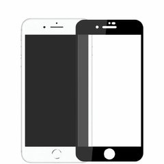 Захисне скло 9D Full Glue Triplex на iPhone 6/6S Black тех. пакет