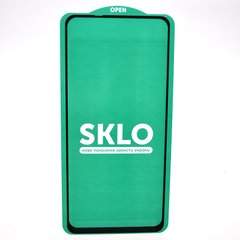 Защитное стекло SKLO 5D для Xiaomi Redmi Note 9 Black (тех.пак)