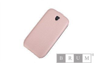 Флип Brum Premium Samsung i9082 Model №47 Beige