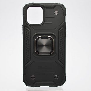 Чехол противоударный Ring Full Protect Case для iPhone 12/12 Pro Black