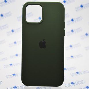 Чохол накладка Silicon Case для iPhone 12 Pro Max Cyprus green