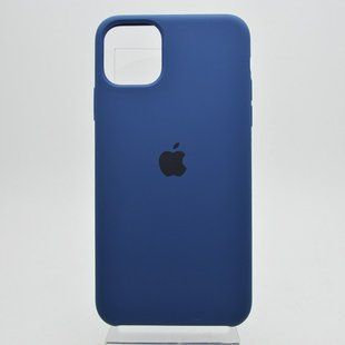 Чохол накладка Silicon Case для iPhone 11 Pro Max Blue Cobalt (C)
