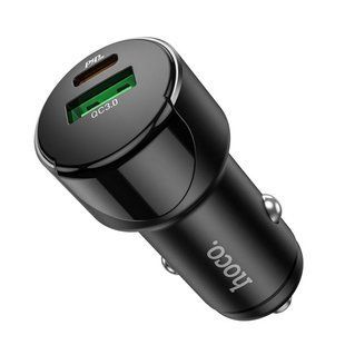 АЗУ Hoco Z42 Light road 1xUSB 1xType-C PD20W QC3 Black