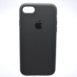 Чохол накладка Silicon Case Full Cover для iPhone 7/iPhone 8/iPhone SE2 2020 Charcoal Gray