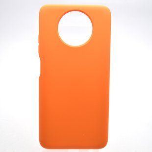 Чехол накладка Silicon Case Full Cover для Xiaomi Redmi Note 9T Orange