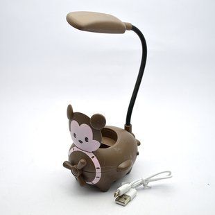 Детская настольная лампа Kids Design Bear 6607A 400mHa Brown/Коричневая