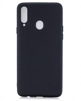 Чехол накладка Soft Touch TPU Case for Samsung A10S Black
