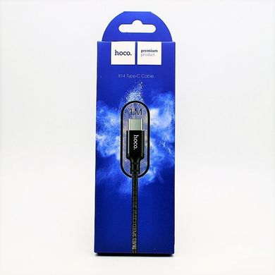 Кабель HOCO X14 "Times" USB-Type-C Black