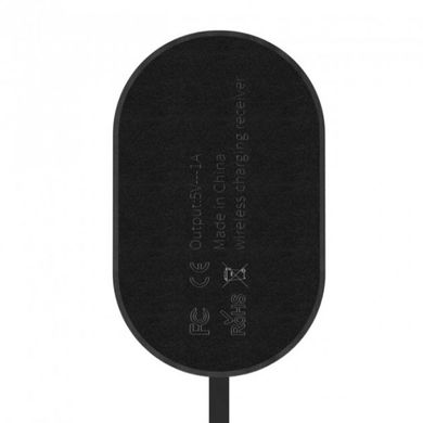 Модуль безпровідної зарядки Baseus MicroUSB Microfiber Wireless Charging Receiver Black (WXTE-C01)