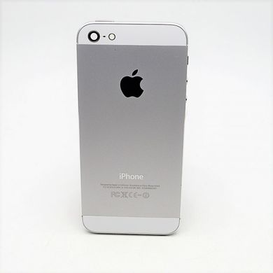Средняя часть корпуса iPhone 5 White в комплекте со шлейфами + бузер