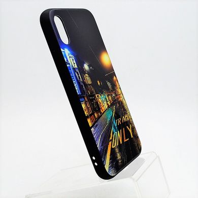 Скляний чохол з малюнком (принтом) Glass Case My Design для iPhone X/XS 5.8" Mix