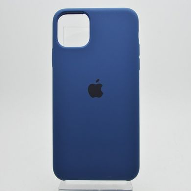 Чехол накладка Silicon Case для iPhone 11 Pro Max Blue Cobalt (C)