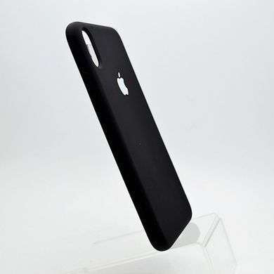 Матовый чехол New Silicon Cover для iPhone XS Max 6.5" Black Copy