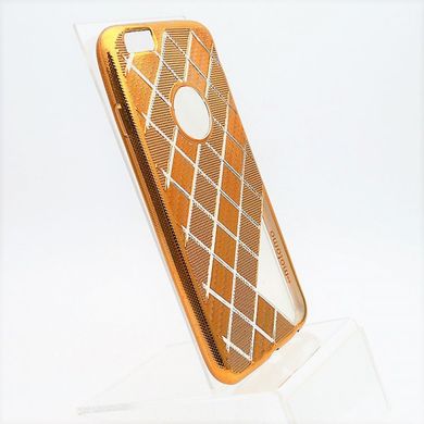 Чехол силикон Motomo for iPhone 6 Gold