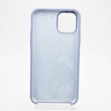 Чехол накладка Silicon Case для iPhone 11 Pro Lavender Grey