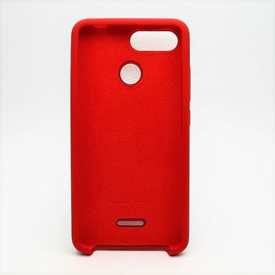 Чехол накладка Silicon Cover for Xiaomi Redmi 6 Red (C)