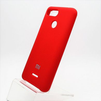 Чохол накладка Silicon Cover for Xiaomi Redmi 6 Red (C)