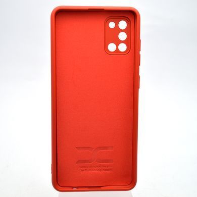 Чехол с патриотическим принтом Silicone Case Print Тризуб для Samsung A31 Galaxy A315 Red