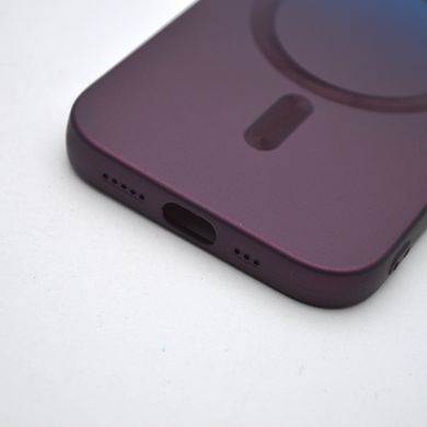 Чехол накладка с MagSafe Bright Case для Apple iPhone 14 Pro Plum-Blue