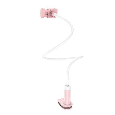 Гнучкий настільний тримач для смартфонів Hoco PH23 Balu Mobile Phone stand Pink White