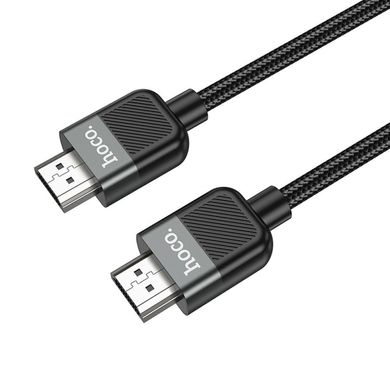 Кабель Hoco US09 HDMI-HDMI 4K HD M-M (1m) Черный