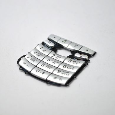 Клавиатура Motorola E1 Silver Original TW