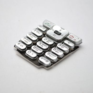 Клавіатура Sony Ericsson J220 Silver Original TW