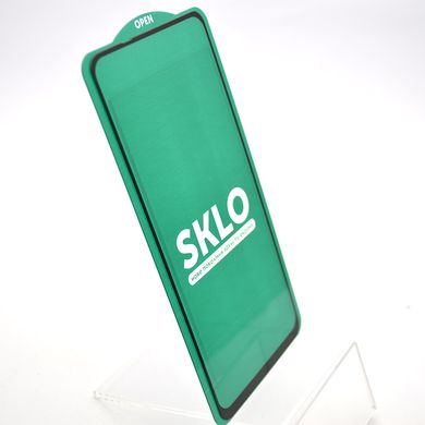 Защитное стекло SKLO 5D для Xiaomi Redmi Note 9 Black (тех.пак)