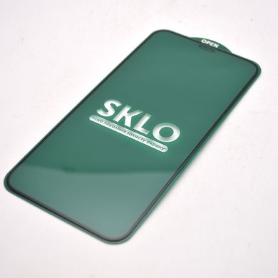 Защитное стекло SKLO 5D для iPhone Xr/iPhone 11 Black/Черная рамка (тех.пак.)