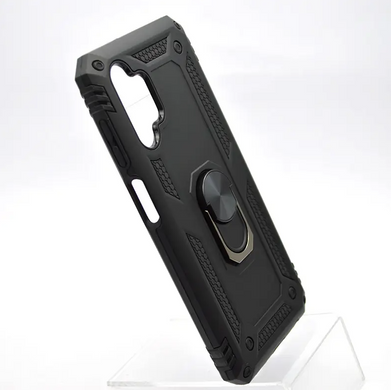 Чохол накладка Armor Case Antishock з кільцем Samsung A135 Galaxy A13 Black