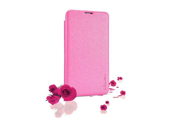 Чехол книжка Nillkin Sparkle Series Nokia Lumia 530 Red-Rose