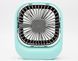 Портативний вентилятор настільний DESK Fan 290 250mAh Green (Зелений)