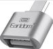 Переходник OTG Earldom ET-OT01 USB-A to MicroUSB Silver