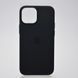 Чехол накладка Silicone Case Full Cover с MagSafe Splash Screen для iPhone 13 Mini Midnight