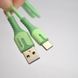 Кабель ANSTY Z-027-T LED Type-C 3A 1M Green