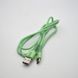 Кабель ANSTY Z-027-T LED Type-C 3A 1M Green