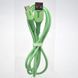 Кабель ANSTY Z-027-T LED Type-C 3A 1M Green