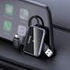 Автомобільний CarPlay Hoco HU1 Way car wireless adapter Black