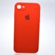 Чохол силіконовий з квадратними бортами Silicone case Full Square для iPhone 7/iPhone 8/iPhone SE 2020/2022 Red/Червоний