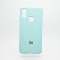 Чохол матовий Silicon Case Full Protective для Xiaomi Mi A2 / Mi 6X (Turquoise)