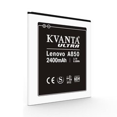 Акумулятор (батарея) АКБ Lenovo A850 (BL198) KVANTA Ultra (2400mAh)