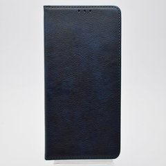 Чехол книжка Leather Fold для Xiaomi Poco M4 Pro 5G Dark Blue