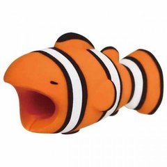 Защита USB кабеля Cute Animal Bite Cable Protector (Clown Fish)