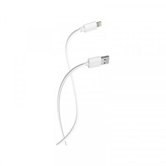 Кабель USB Florence Lightning 0.2m 1A White (FD-L02-1W)