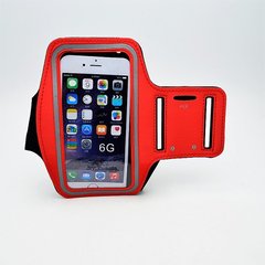 Спортивный чехол на руку для iPhone 6 Red
