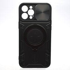 Противоударный чехол  Armor Case Stand Case для Apple iPhone 12 Pro Max Black