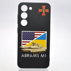 Чехол с патриотическим принтом (рисунком) TPU Epic Case для Samsung S23 Galaxy G911 (Abrams 1)