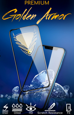 Захисне скло OG Golden Armor для OnePlus Nord N20 SE Black