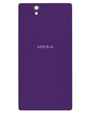 Задня кришка для телефону Sony C6603 Xperia Z Purple Original TW